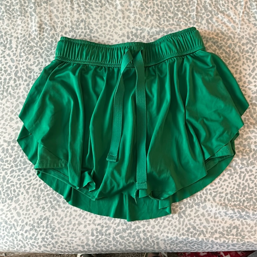 Green Athletic Skort